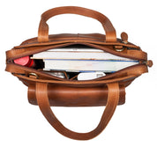 Benthill Handtaschen Damen Leder | Henkeltasche mit Umhängegurt | Vintage Echt Leder Damentasche | Umhängetasche