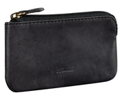 Benthill Leder Schlüsseltasche Damen & Herren | Schlüsseletui mit Kleingeldfach | Schlüsselbörse