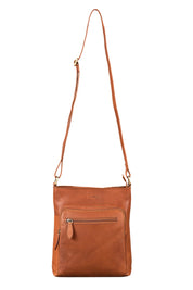 Benthill Damen Shopper Leder - Tasche aus echtem Rindsleder - Handtasche mit Reißverschluss - Schultertasche / Ledertasche - Vintage Umhängetasche