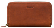 Benthill Reisebrieftasche aus echtem Leder - Travel Wallet / Dokumententasche - Organizer - RFID Große Echt-Leder Geldbörse