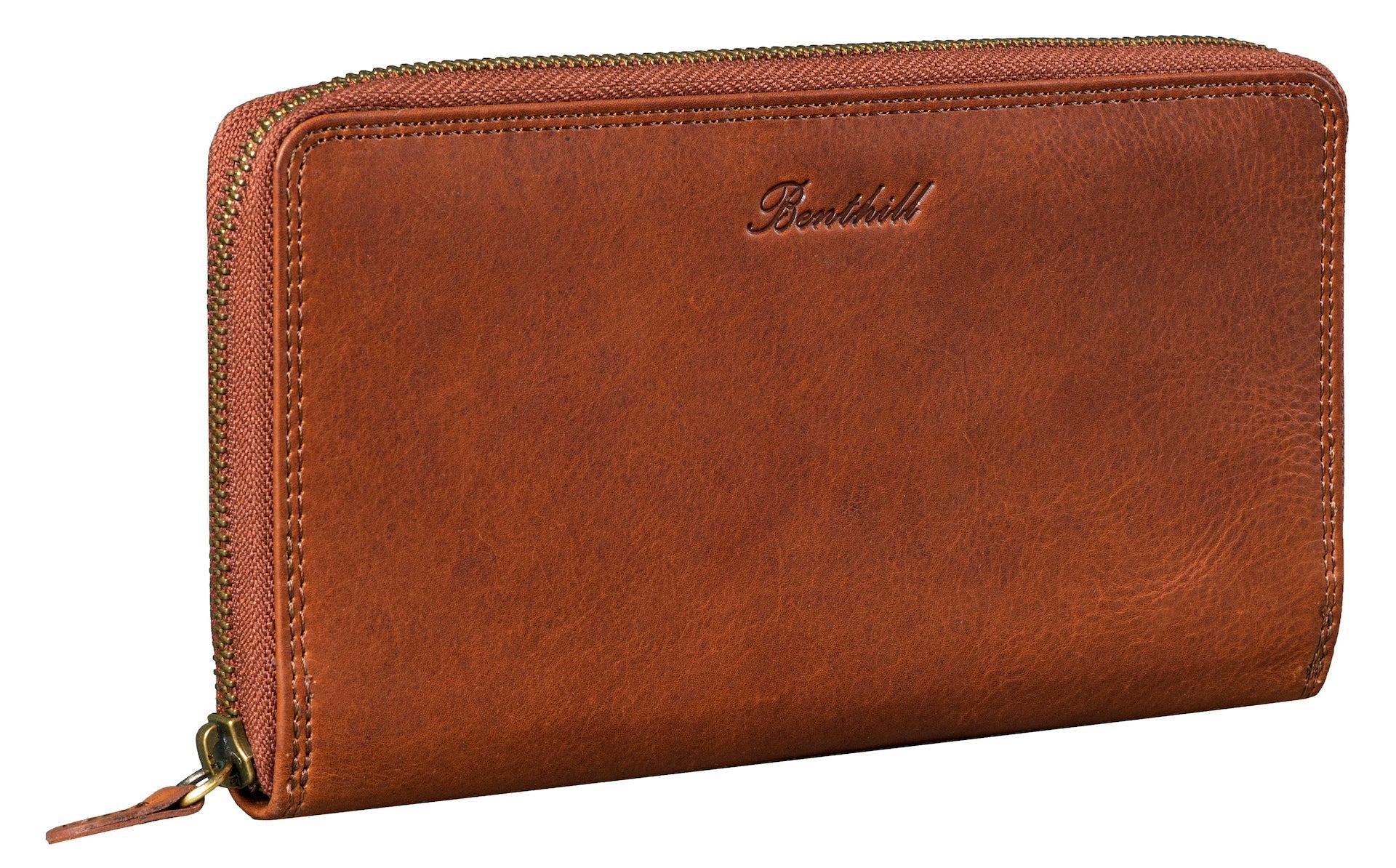 Benthill Reisebrieftasche aus echtem Leder - Travel Wallet / Dokumententasche - Organizer - RFID Große Echt-Leder Geldbörse