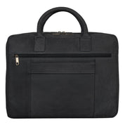 Benthill Aktentasche Leder Laptoptasche - Schultertasche für Herren und Damen Gross - Briefcase - Umhängetasche aus echtem Leder - Große Ledertasche für Laptop