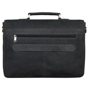 Benthill Aktentasche Leder Laptoptasche - Ledertasche für Damen und Herren Gross - Briefcase - Umhängetasche aus echtem Leder - Große Schultertasche für Laptop