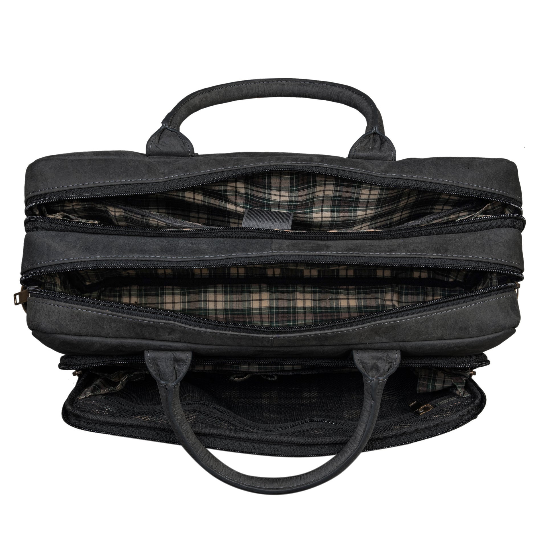 Benthill Aktentasche Leder Laptoptasche - Schultertasche für Herren und Damen Gross - Briefcase - Umhängetasche aus echtem Leder - Große Ledertasche für Laptop