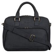 Benthill Aktentasche Leder Laptoptasche - Ledertasche für Herren und Damen Gross - Umhängetasche aus echtem Leder - Große Schultertasche für Laptop