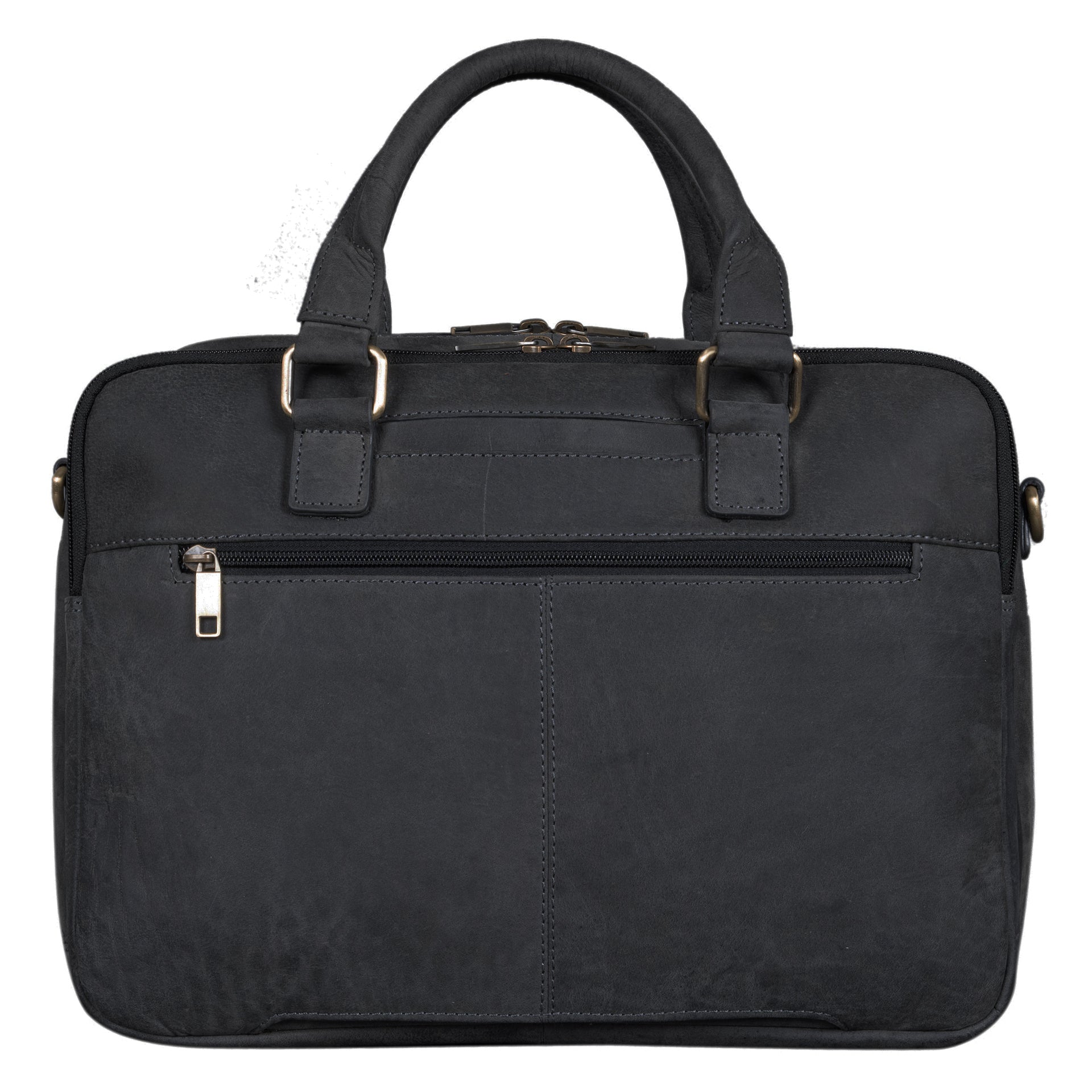 Benthill Aktentasche Leder Laptoptasche - Ledertasche für Herren und Damen Gross - Umhängetasche aus echtem Leder - Große Schultertasche für Laptop