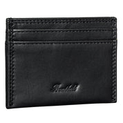 Benthill Kartenetui aus Echt Leder | Slim Mini Geldbörse für Damen & Herren | RFID Schutz - Kleines Portemonnaie