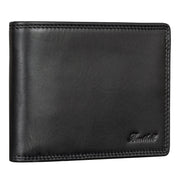 Benthill Herren Geldbörse aus Echt-Leder - Geldbeutel mit RFID-Schutz - Großes Portemonnaie für Herren - Vintage Leder