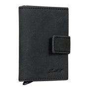 Benthill Geldbörse Herren Echt Leder - Smart Wallet Klein mit RFID-Schutz - Slim Portemonnaie für Männer - Kreditkartenetui