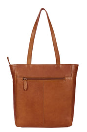 Benthill Schultertasche Damen Echt Leder | Shopper aus echtem Rindsleder | Vintage Handtasche mit vielen Fächern | Damen-Leder-Tasche | Beutel