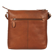 Benthill Echt Leder Umhängetasche | Damen Schultertasche aus Rindsleder | Schmale Vintage Damen Handtasche mit geflochtenem Muster