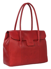 Benthill Damen Handtasche Echt-Leder - Umhängetasche aus weichem hochwertigem Echtleder - Vintage Fashion Bag Beutel - Shopper - Schultertasche