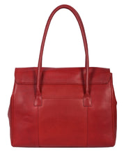 Benthill Damen Handtasche Echt-Leder - Umhängetasche aus weichem hochwertigem Echtleder - Vintage Fashion Bag Beutel - Shopper - Schultertasche