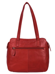 Benthill Handtaschen Damen Leder | Henkeltasche mit Umhängegurt | Vintage Echt Leder Damentasche | Umhängetasche