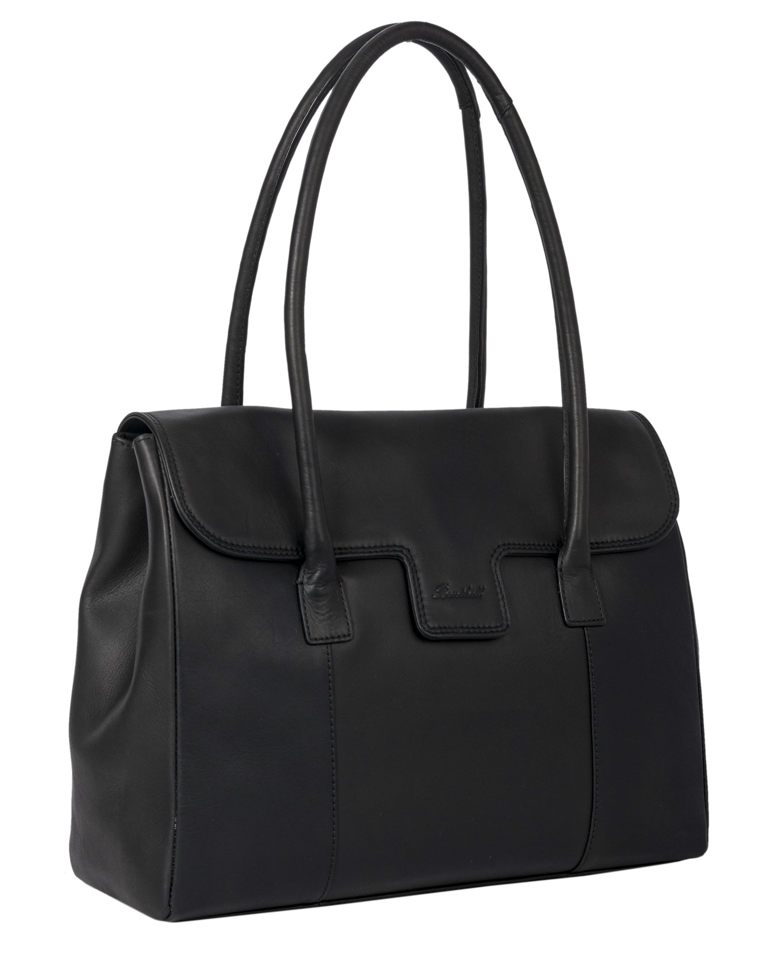 Benthill Damen Handtasche Echt-Leder - Umhängetasche aus weichem hochwertigem Echtleder - Vintage Fashion Bag Beutel - Shopper - Schultertasche