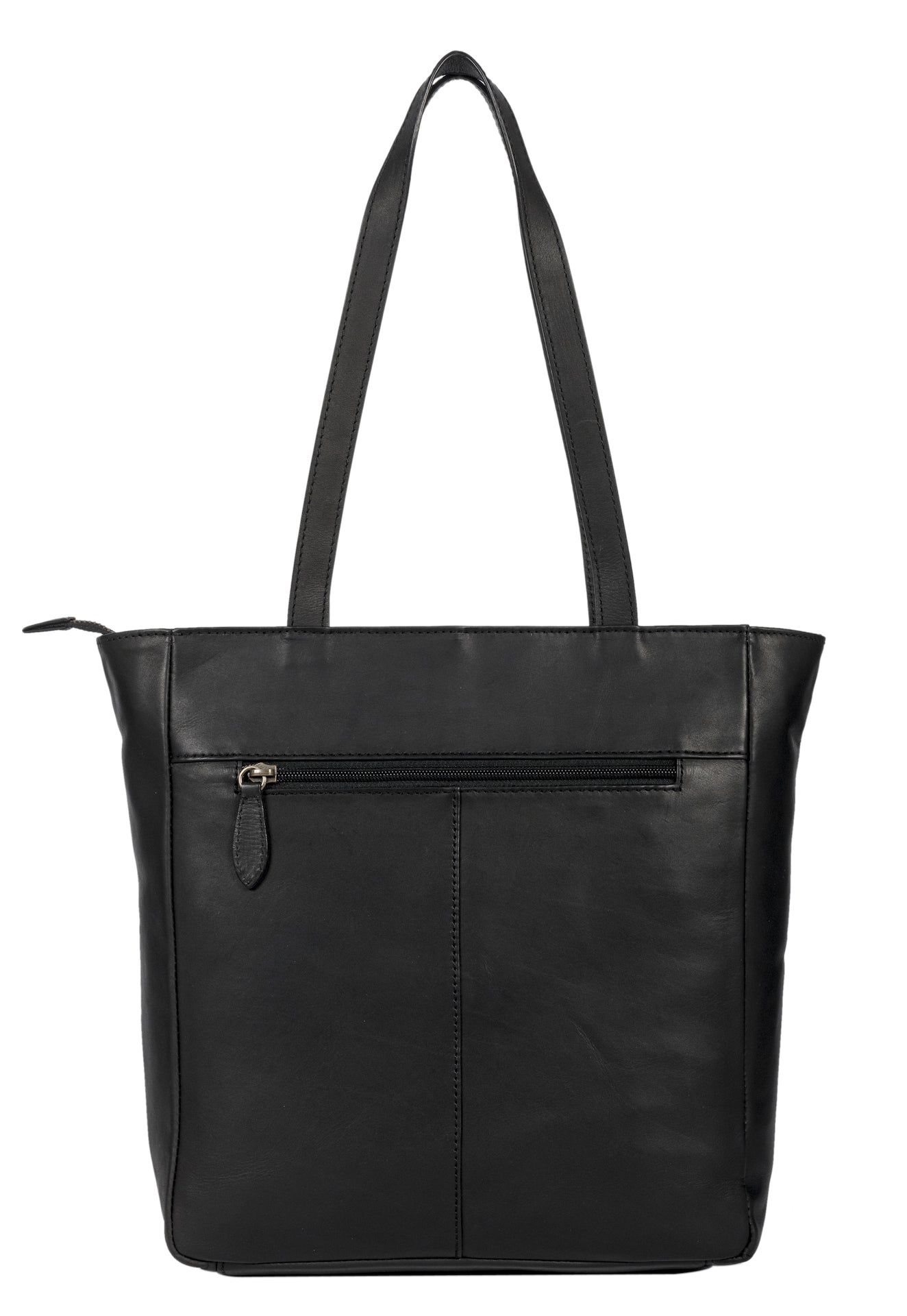 Benthill Schultertasche Damen Echt Leder | Shopper aus echtem Rindsleder | Vintage Handtasche mit vielen Fächern | Damen-Leder-Tasche | Beutel