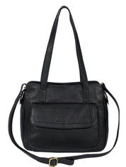 Benthill Handtaschen Damen Leder | Henkeltasche mit Umhängegurt | Vintage Echt Leder Damentasche | Umhängetasche