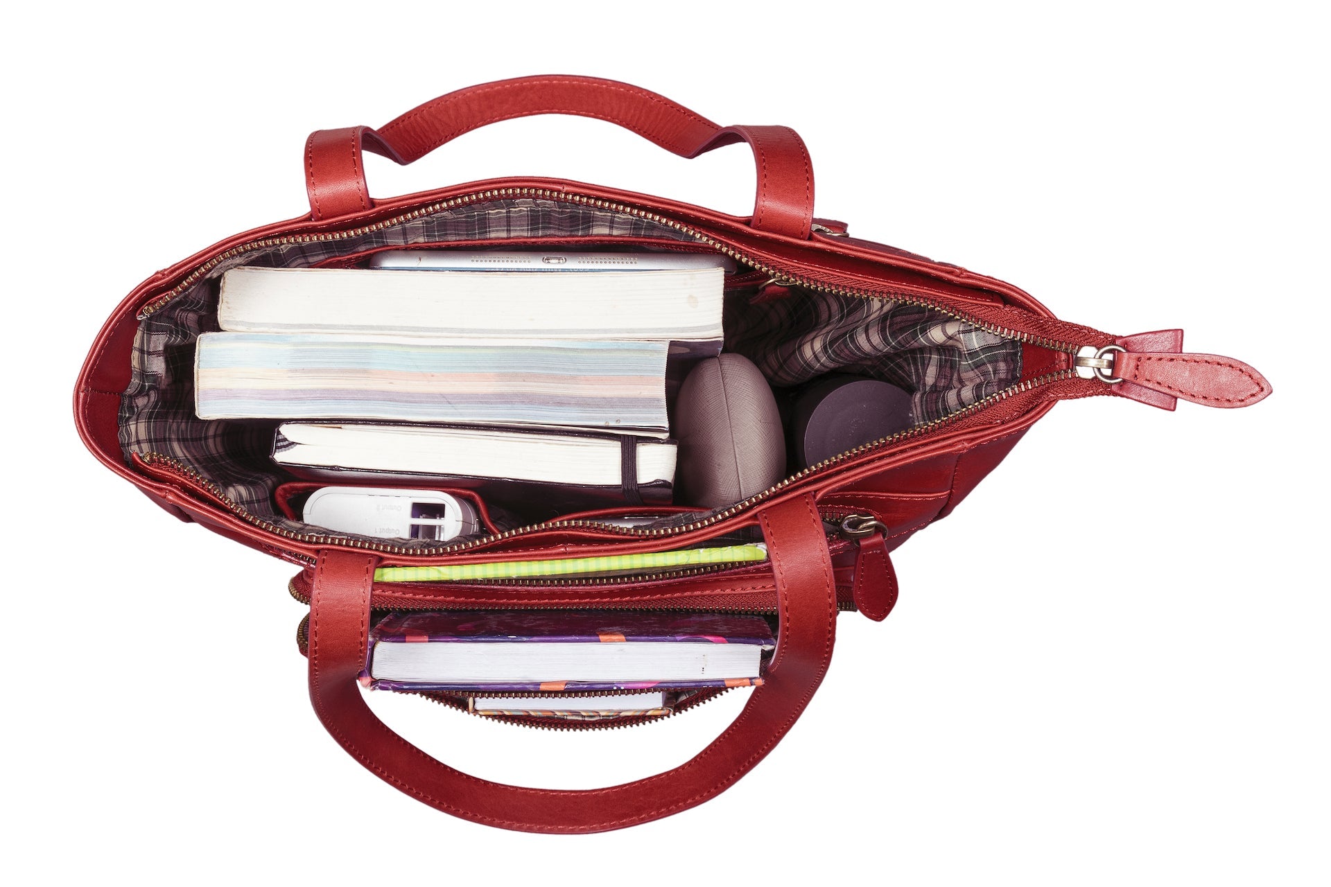 Benthill Schultertasche Damen Echt Leder | Shopper aus echtem Rindsleder | Vintage Handtasche mit vielen Fächern | Damen-Leder-Tasche | Beutel