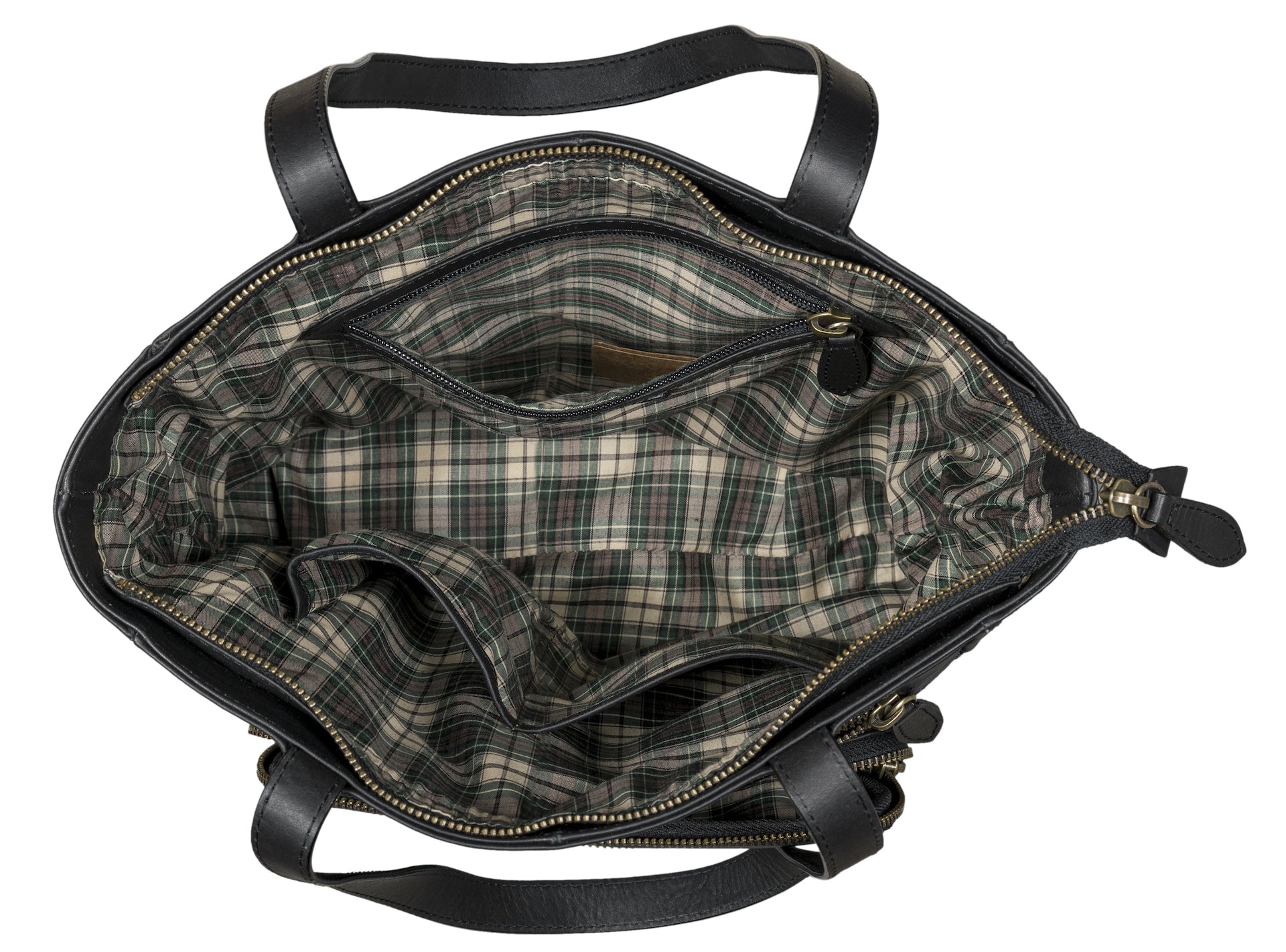 Benthill Schultertasche Damen Echt Leder | Shopper aus echtem Rindsleder | Vintage Handtasche mit vielen Fächern | Damen-Leder-Tasche | Beutel