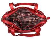 Benthill Handtaschen Damen Leder | Henkeltasche mit Umhängegurt | Vintage Echt Leder Damentasche | Umhängetasche
