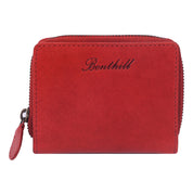 Benthill Kleine Geldbörse Echt Leder | Damen & Herren Portemonnaie mit RFID Schutz | 8 Kartenfächer | Slim-Wallet inkl. Geschenkbox