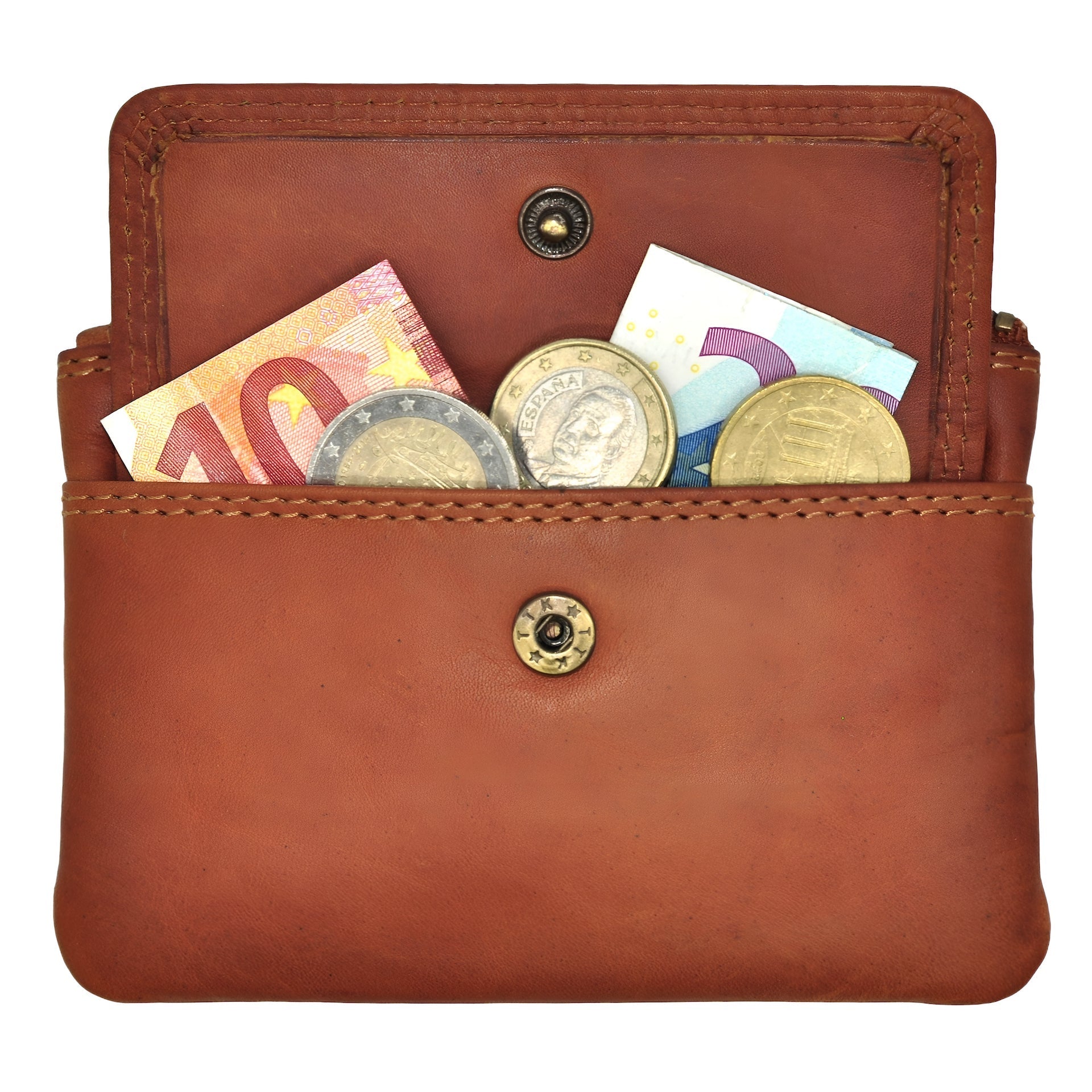 Benthill Schlüsseletui Leder | Schlüsseltasche Echt Leder | Kleines Schlüsselmäppchen für Damen & Herren inkl. Geschenkbox