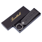 Benthill Schlüsselanhänger Echt Leder mit Beste Mama Gravur | Geschenk für Mama | Muttertagsgeschenk - Schlüsselbund inkl. Geschenkbox