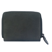 Benthill Kleine Geldbörse Echt Leder | Damen & Herren Portemonnaie mit RFID Schutz | 8 Kartenfächer | Slim-Wallet inkl. Geschenkbox