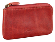 Benthill Leder Schlüsseltasche Damen & Herren | Schlüsseletui mit Kleingeldfach | Schlüsselbörse