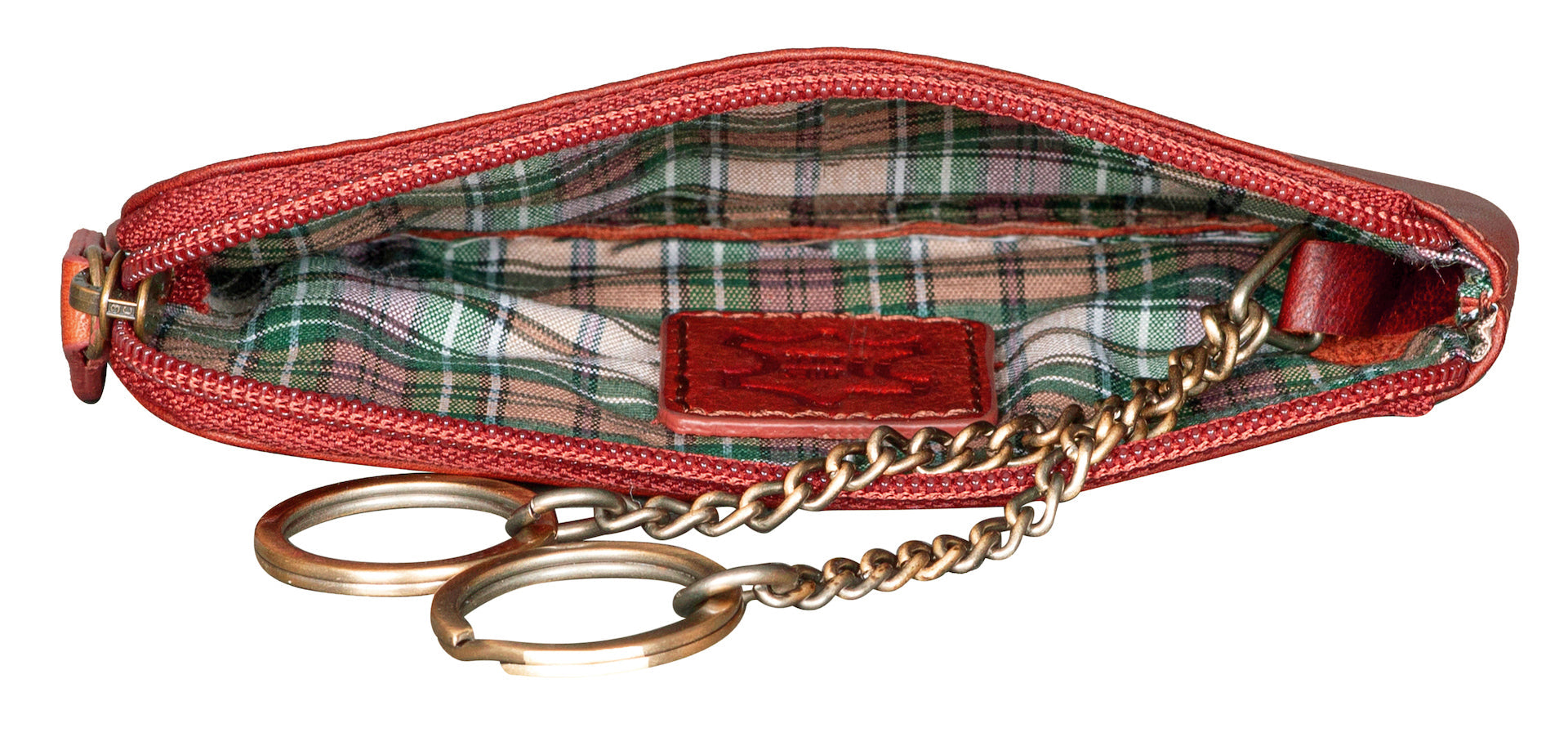 Benthill Leder Schlüsseltasche Damen & Herren | Schlüsseletui mit Kleingeldfach | Schlüsselbörse