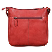 Benthill Umhängetasche Damen Echt Leder - Frauen Schultertasche Leder - Schmale Vintage Damen Handtasche